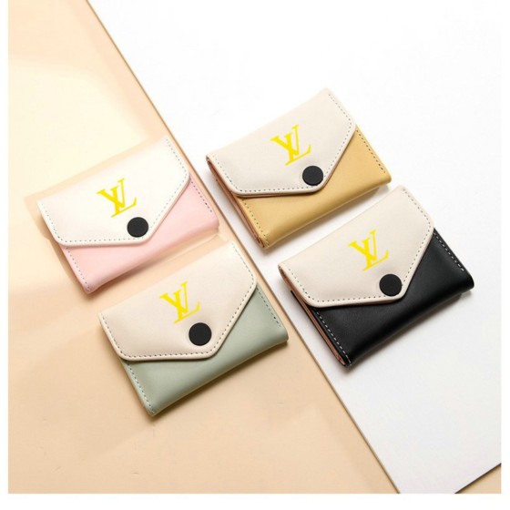 Fashion Leather Card Holder Storage Bank Credit Cash Card ID Card Passport Holders Bag Organizer Case Wallet Pocket Purse